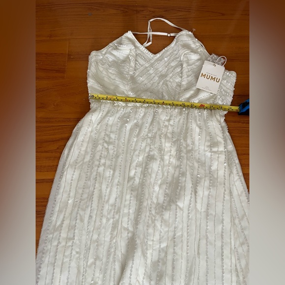 Show Me Your MuMu White Maxi Dress - Picture 11 of 12